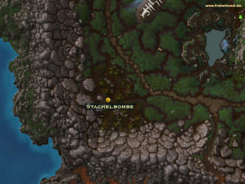 Stachelbombe (Spike Bomb) Quest-Gegenstand WoW World of Warcraft 