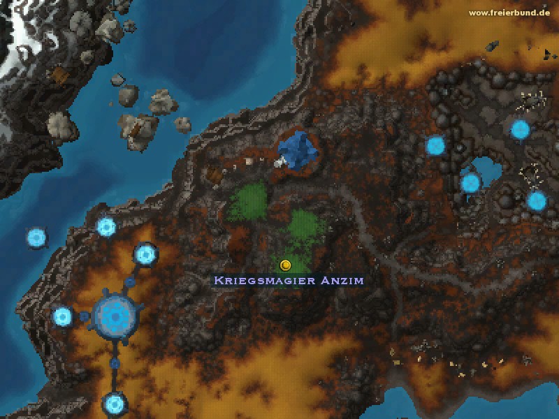 Kriegsmagier Anzim (Warmage Anzim) Quest NSC WoW World of Warcraft 