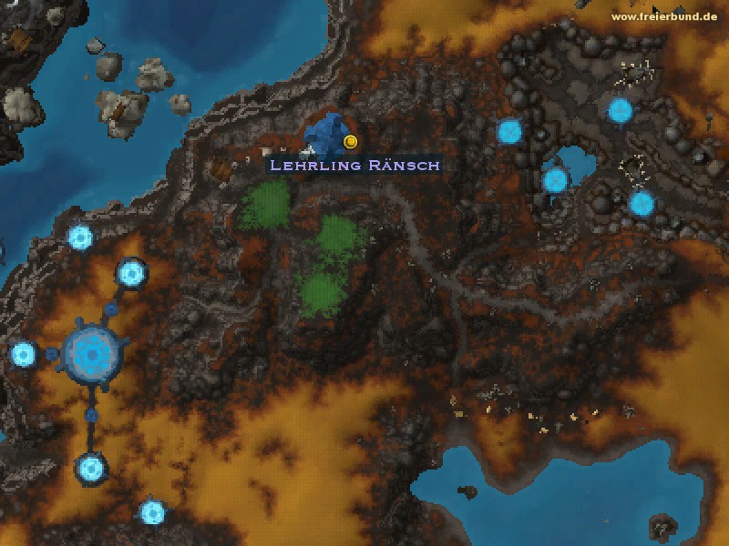 Lehrling Ränsch (Apprentice Ranch) Quest NSC WoW World of Warcraft 