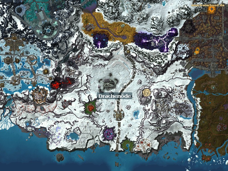 Drachenöde (Dragonblight) Zone WoW World of Warcraft 