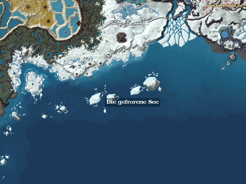 Die gefrorene See (The Frozen Sea) Zone WoW World of Warcraft 