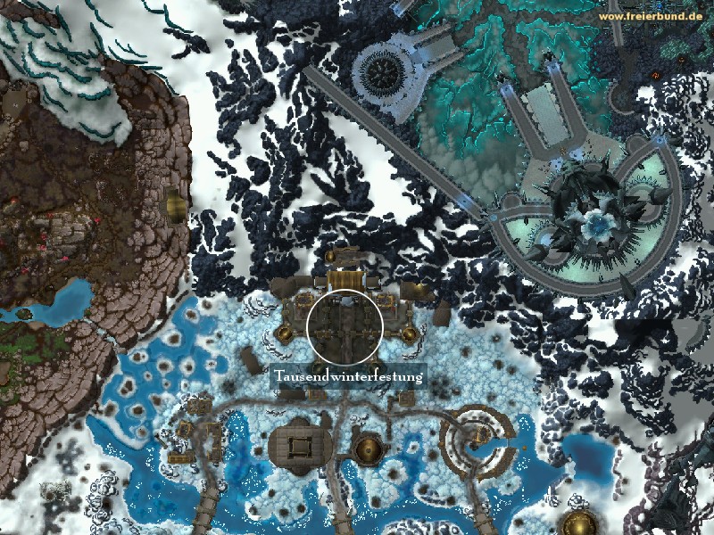 Tausendwinterfestung (Wintergrasp Fortress) Landmark WoW World of Warcraft 