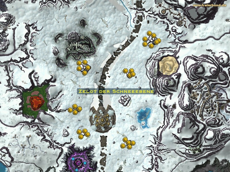 Zelot der Schneeebene (Snowplain Zealot) Monster WoW World of Warcraft 