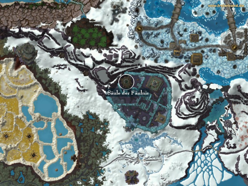 Säule der Fäulnis (Spire of Decay) Landmark WoW World of Warcraft 