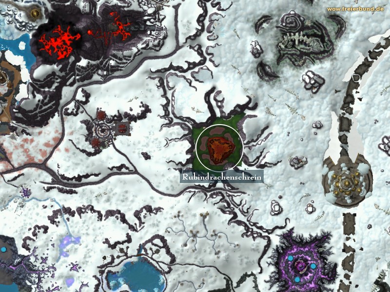 Rubindrachenschrein (Ruby Dragonshrine) Landmark WoW World of Warcraft 