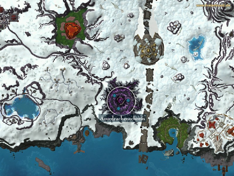Azurdrachenschrein (Azure Dragonshrine) Landmark WoW World of Warcraft 