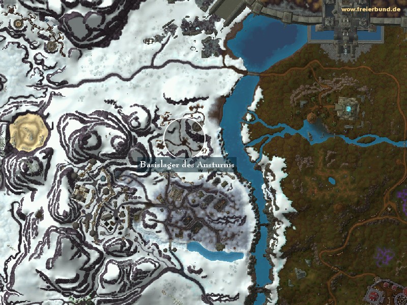 Basislager des Ansturms (Onslaught Base Camp) Landmark WoW World of Warcraft 