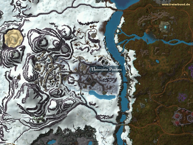 Thorsons Posten (Thorson's Post) Landmark WoW World of Warcraft 