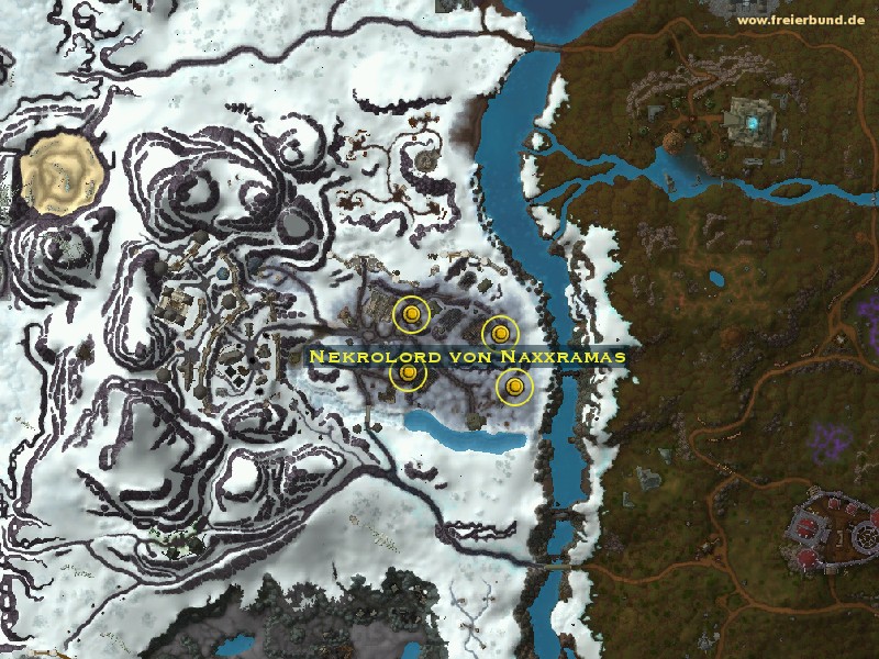 Nekrolord von Naxxramas (Naxxramas Necrolord) Monster WoW World of Warcraft 