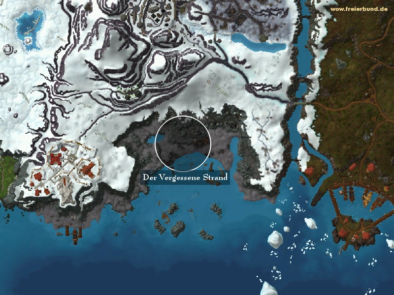 Der Vergessene Strand (The Forgotten Shore) Landmark WoW World of Warcraft 