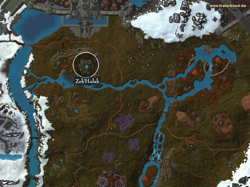 Zeb'Halak (Zeb'Halak) Landmark WoW World of Warcraft 