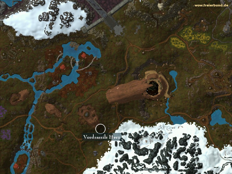 Vordrassils Herz (Vordrassil's Heart) Landmark WoW World of Warcraft 