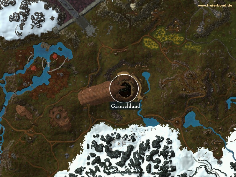 Grauschlund (Grizzlemaw) Landmark WoW World of Warcraft 
