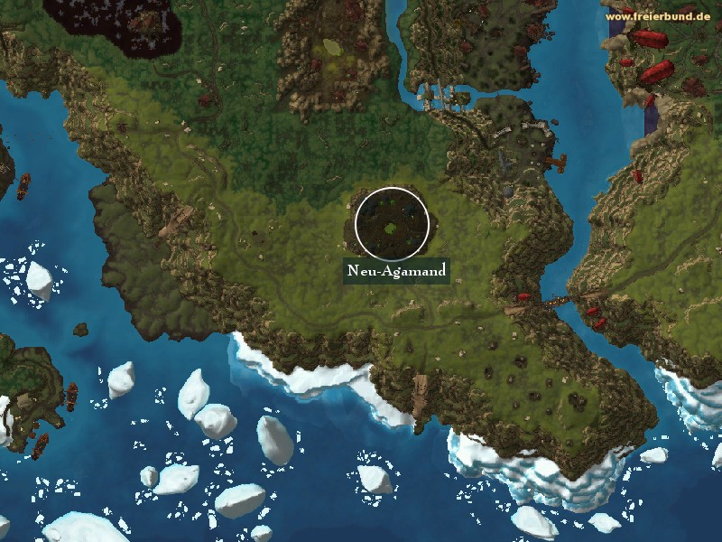 Neu-Agamand (New Agamand) Landmark WoW World of Warcraft 