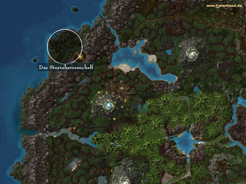 Das Sturmherrenschelf (Stormwright's Shelf) Landmark WoW World of Warcraft 