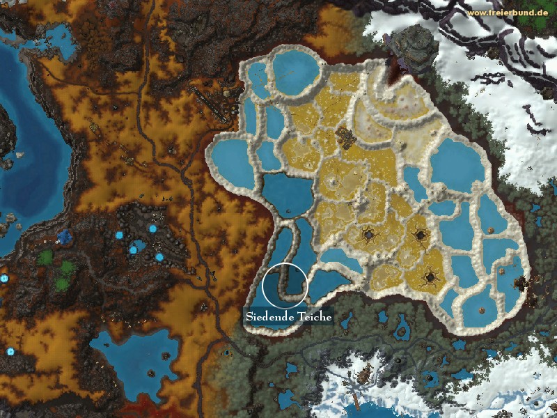 Siedende Teiche (Scalding Pools) Landmark WoW World of Warcraft 