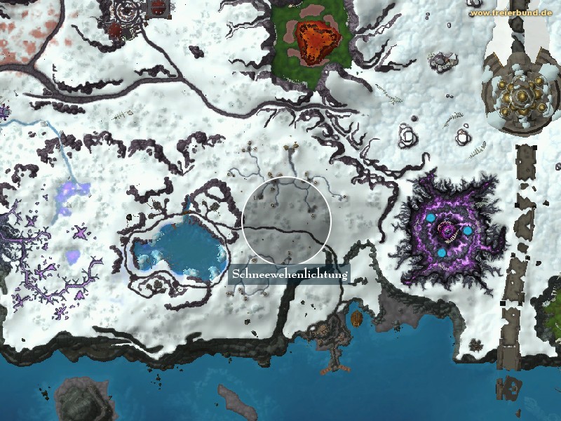 Schneewehenlichtung (Snowfall Glade) Landmark WoW World of Warcraft 