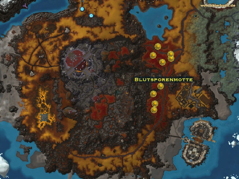 Blutsporenmotte (Bloodspore Moth) Monster WoW World of Warcraft 