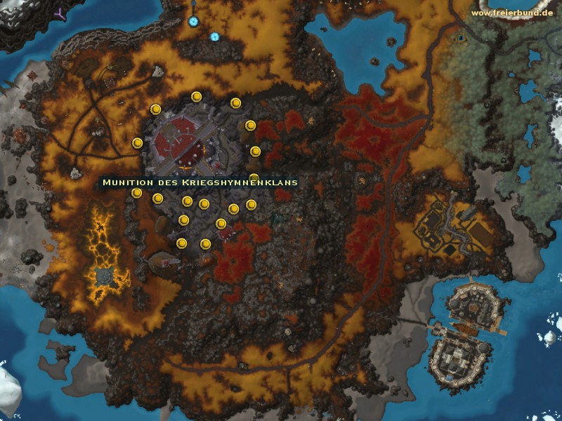 Munition des Kriegshymnenklans (Warsong Munitions) Quest-Gegenstand WoW World of Warcraft 