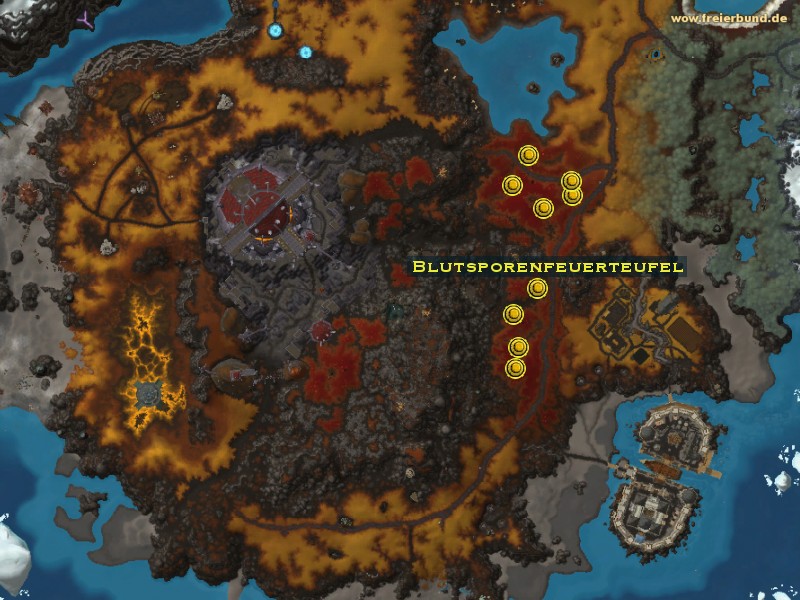 Blutsporenfeuerteufel (Bloodspore Firestarter) Monster WoW World of Warcraft 