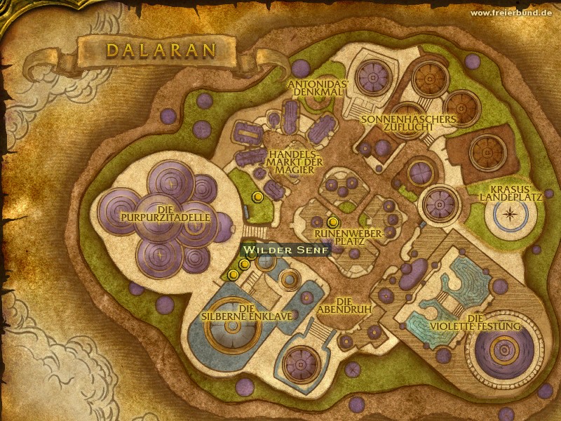 Wilder Senf (Wild Mustard) Quest-Gegenstand WoW World of Warcraft 