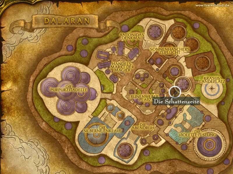 Die Schattenseite (The Underbelly) Landmark WoW World of Warcraft 