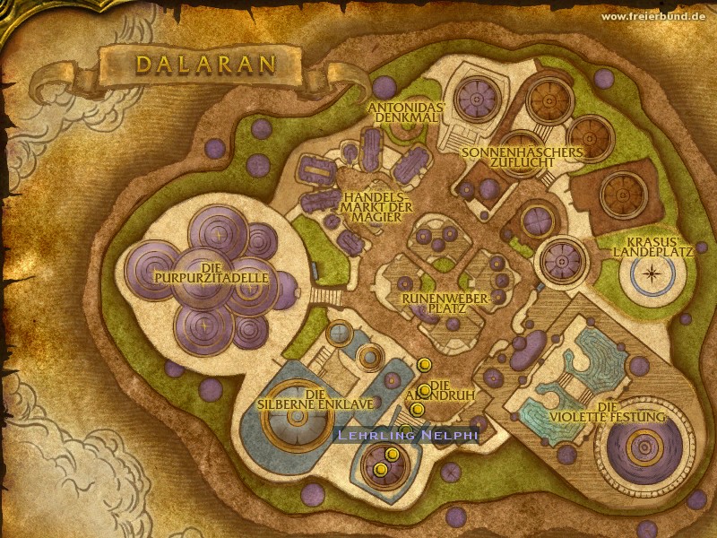 Lehrling Nelphi (Apprentice Nelphi) Quest NSC WoW World of Warcraft 