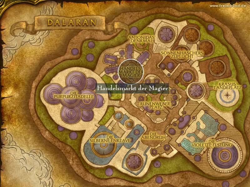 Handelsmarkt der Magier (Magus Commerce Exchange) Landmark WoW World of Warcraft 