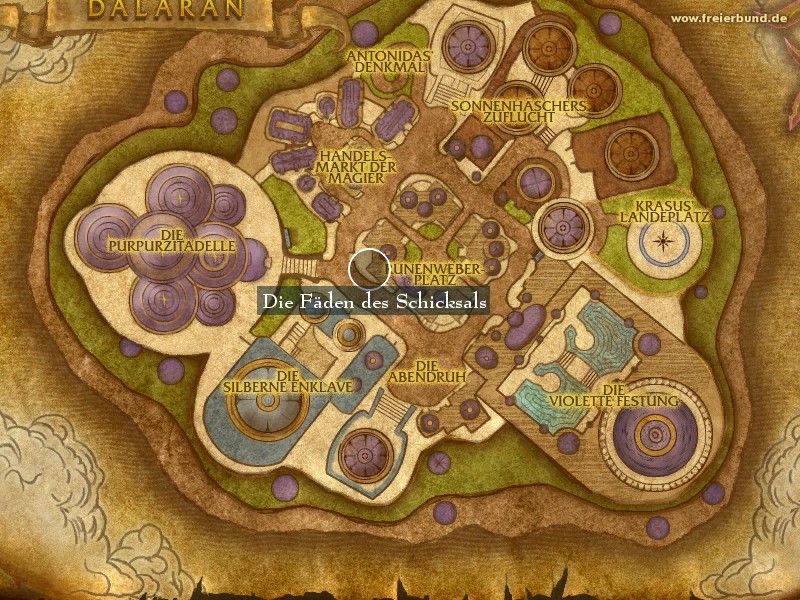 Die Fäden des Schicksals (Threads of Fate) Landmark WoW World of Warcraft 