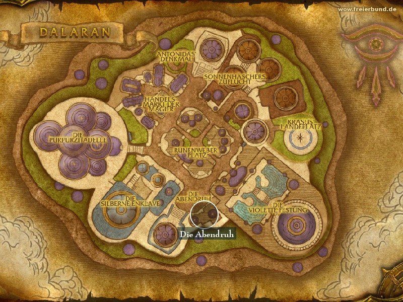 Die Abendruh (The Eventide) Landmark WoW World of Warcraft 