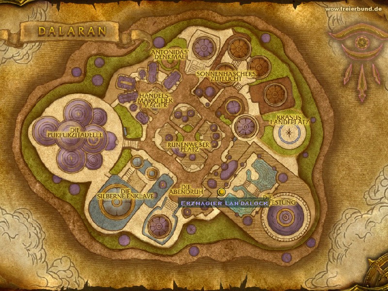 Erzmagier Lan'dalock (Archmage Lan'dalock) Quest NSC WoW World of Warcraft 