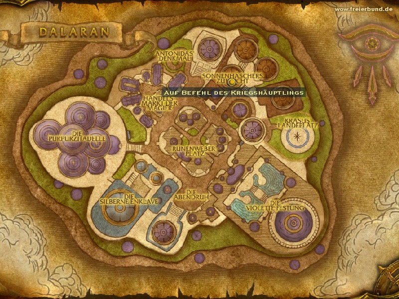 Auf Befehl des Kriegshäuptlings (Warchief's Orders) Quest-Gegenstand WoW World of Warcraft 