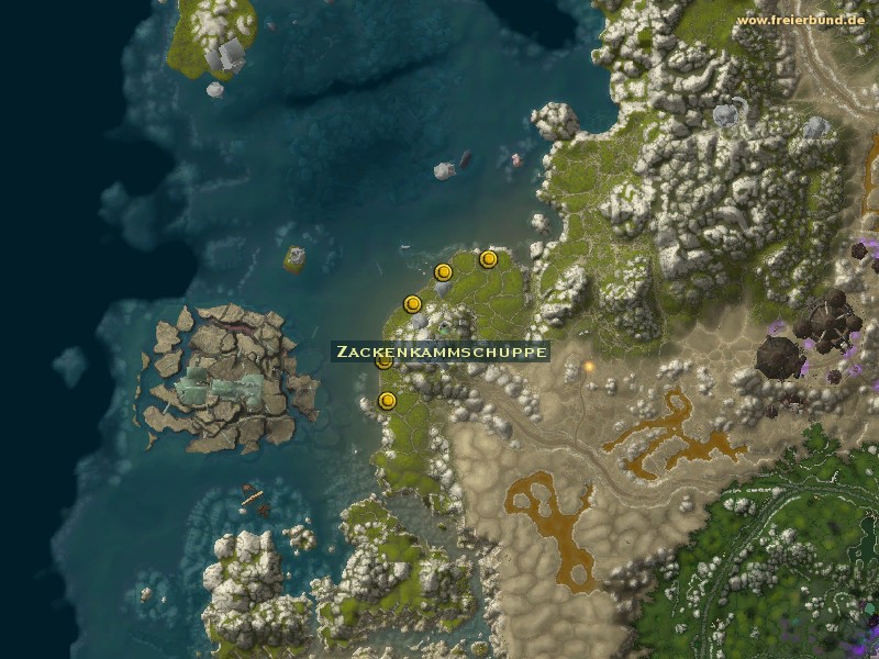 Zackenkammschuppe (Slitherblade Scale) Quest-Gegenstand WoW World of Warcraft 