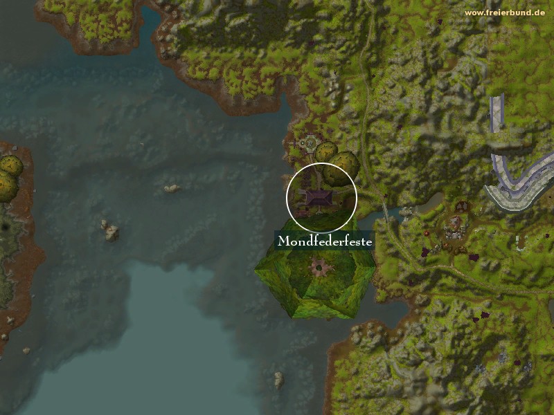 Mondfederfeste (Feathermoon Stronghold) Landmark WoW World of Warcraft 