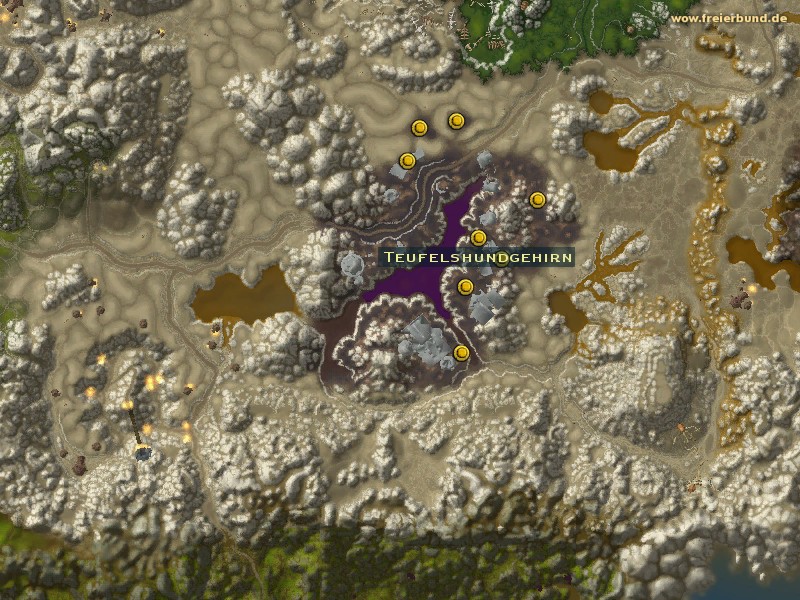 Teufelshundgehirn (Felhound Brain) Quest-Gegenstand WoW World of Warcraft 