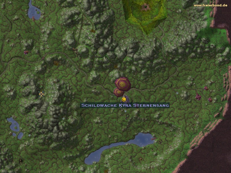 Schildwache Kyra Sternensang (Sentinel Kyra Starsong) Quest NSC WoW World of Warcraft 