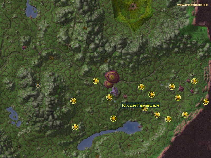 Nachtsäbler (Nightsaber) Monster WoW World of Warcraft 