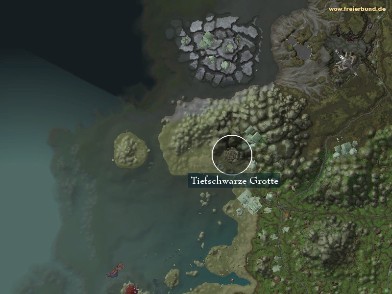 Tiefschwarze Grotte (Blackfathom Deeps) Landmark WoW World of Warcraft 