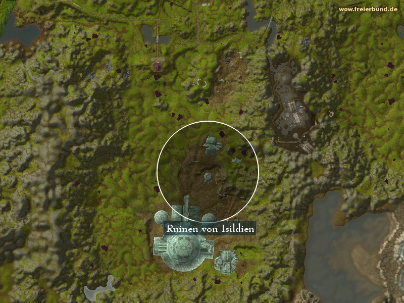 Ruinen von Isildien (Ruins of Isildien) Landmark WoW World of Warcraft 