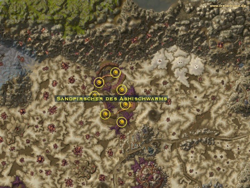 Sandpirscher des Ashischwarms (Hive'Ashi Sandstalker) Monster WoW World of Warcraft 