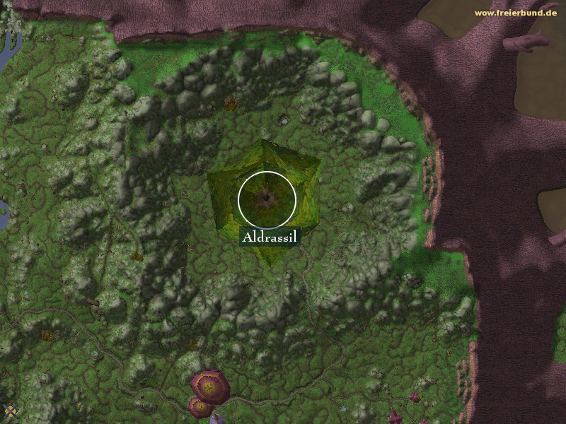 Aldrassil (Aldrassil) Landmark WoW World of Warcraft 