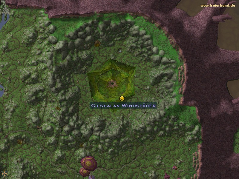Gilshalan Windspäher (Gilshalan Windwalker) Quest NSC WoW World of Warcraft 