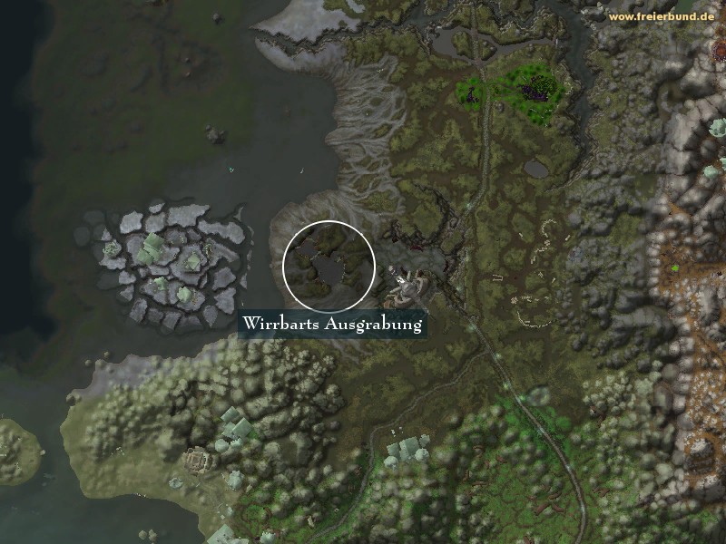 Wirrbarts Ausgrabung (Remtravel's Excavation) Landmark WoW World of Warcraft 