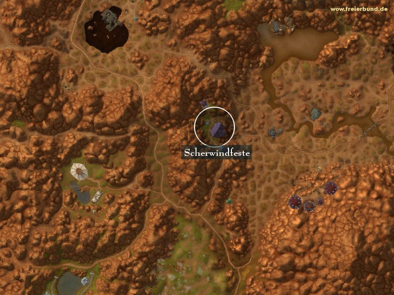 Scherwindfeste (Windshear Fortress) Landmark WoW World of Warcraft 