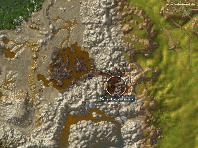 Schattenklamm (Shadowbreak Ravine) Landmark WoW World of Warcraft 