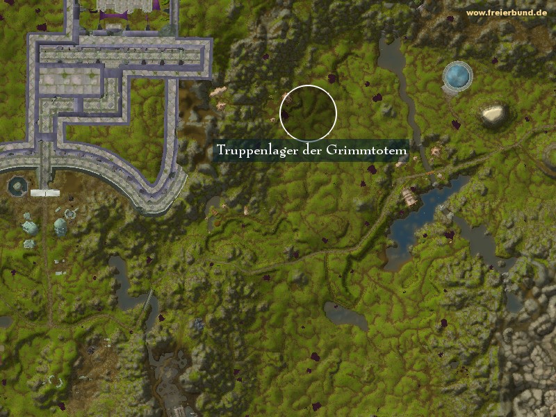 Truppenlager der Grimmtotem (Grimtotem Compound) Landmark WoW World of Warcraft 
