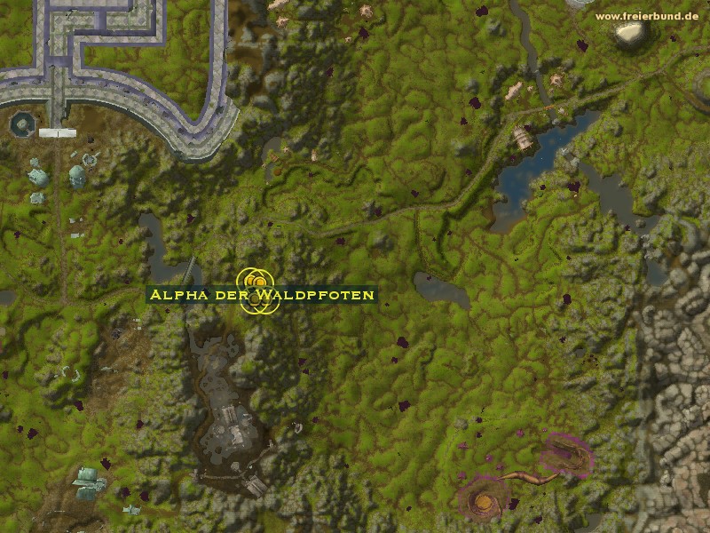 Alpha der Waldpfoten (Woodpaw Alpha) Monster WoW World of Warcraft 