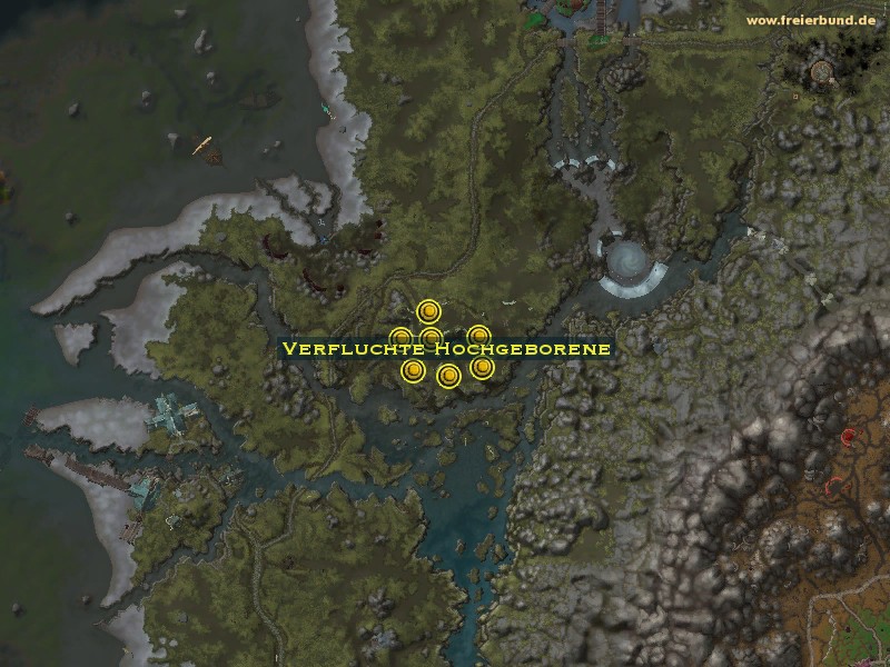 Verfluchte Hochgeborene (Cursed Highborne) Monster WoW World of Warcraft 