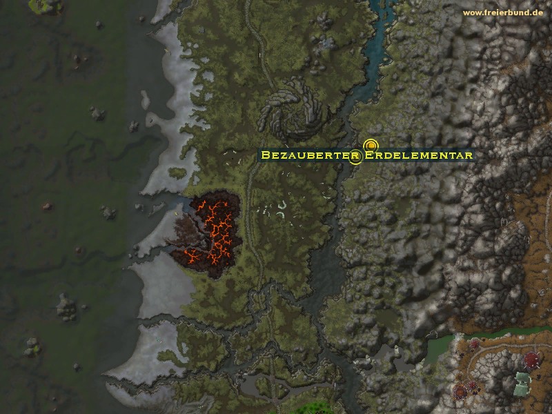 Bezauberter Erdelementar (Enthralled Earth Elemental) Monster WoW World of Warcraft 