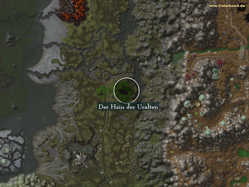Der Hain der Uralten (Grove of The Ancients) Landmark WoW World of Warcraft 